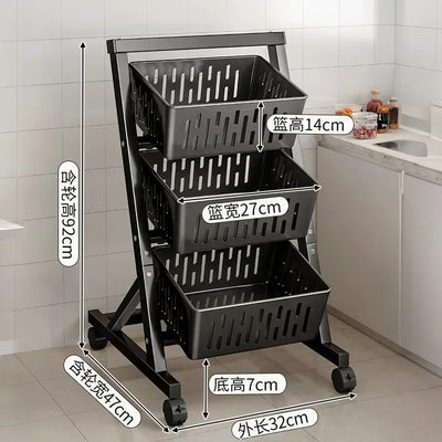 מדפי סל ירקות